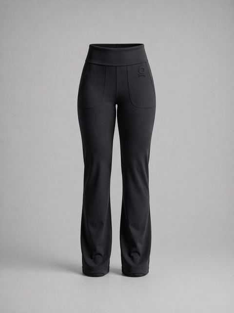 Curved Flare Pants