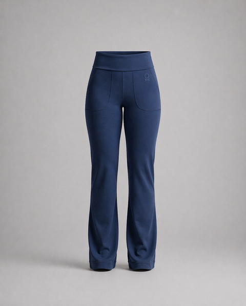 Curved Flare Pants