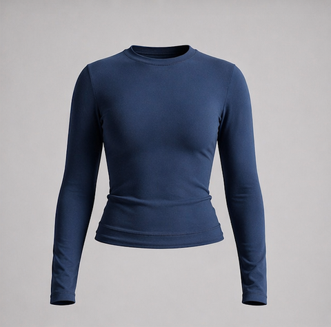 Contour Long Body-Fit Cotton Jersey