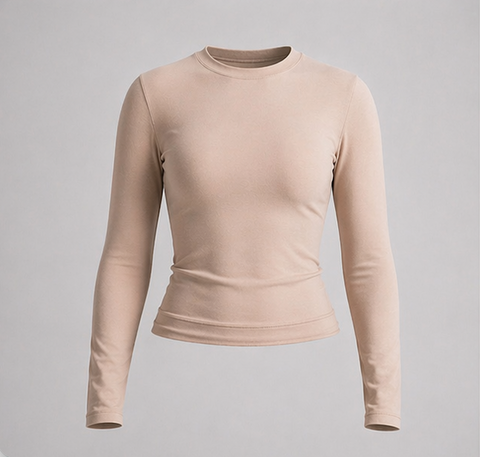 Contour Long Body-Fit Cotton Jersey
