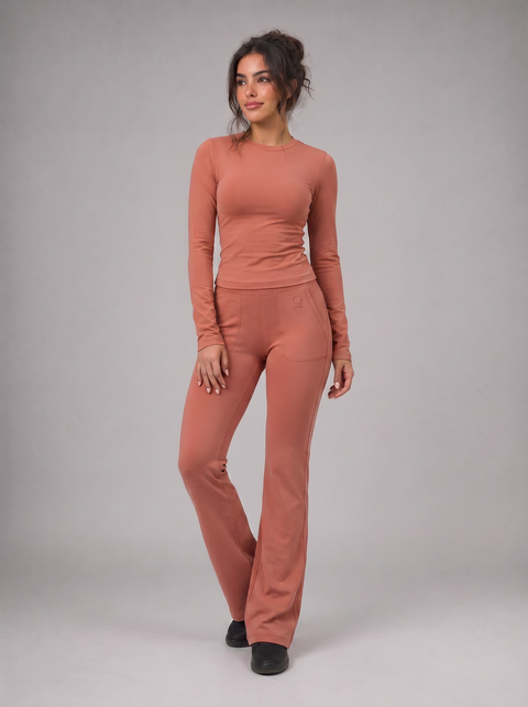 Contour Long Body-Fit Cotton Jersey