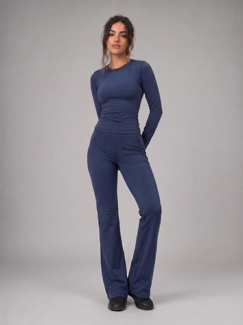 Contour Long Body-Fit Cotton Jersey