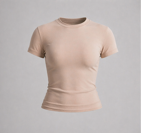 Contour Shirt Body-Fit Cotton Jersey