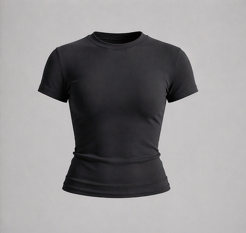 Contour Shirt Body-Fit Cotton Jersey