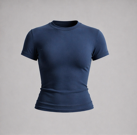 Contour Shirt Body-Fit Cotton Jersey